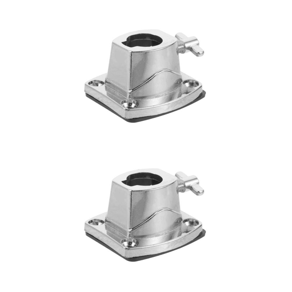 2pcs Drum Leg Base Mount - Floor Tom Rack Clamp Leg Bracket Replacement for