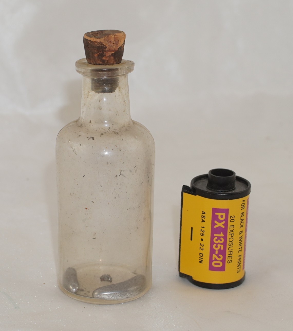 Antique Photographic Mercury Glass Bottle used in Wet Plate Photography