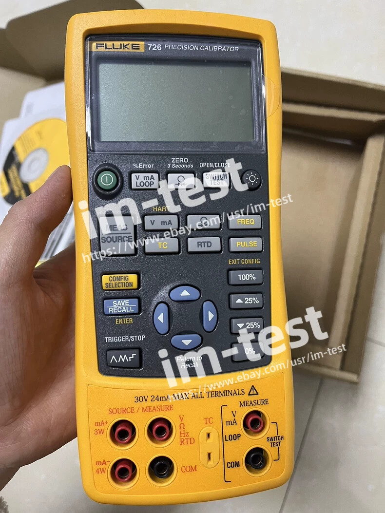 New Fluke 726 Precision Multifunction Process Calibrator