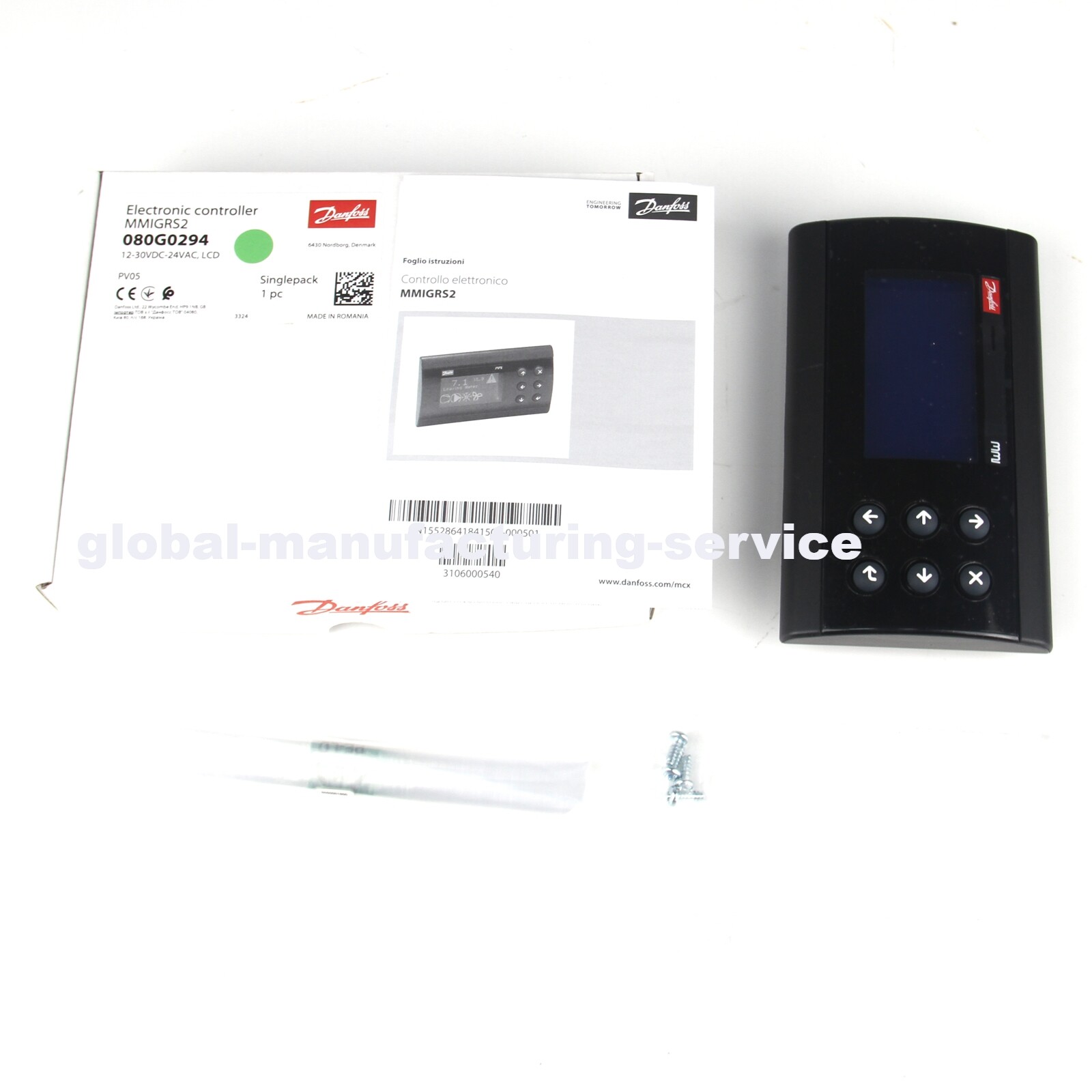 NEW Danfoss Display Control Panel MMIGRS2 080G0294