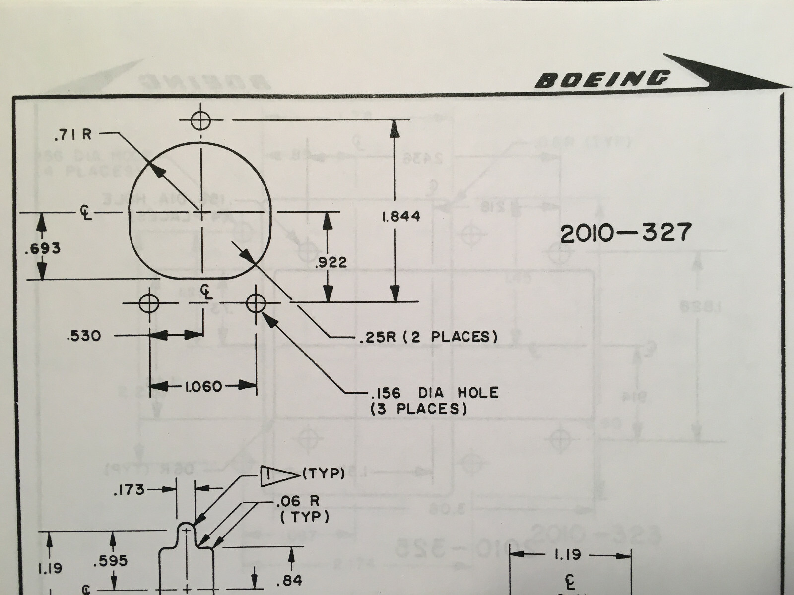 Boeing Standard Cutout Patterns & Placards Manual