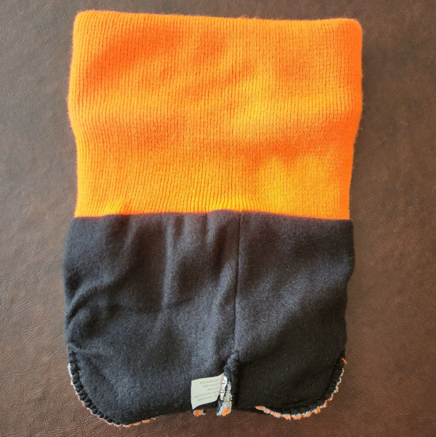 Mossy Oak Super Heavy Knit Hat Insulated Lined Hunting Beanie Fluorescent Orange