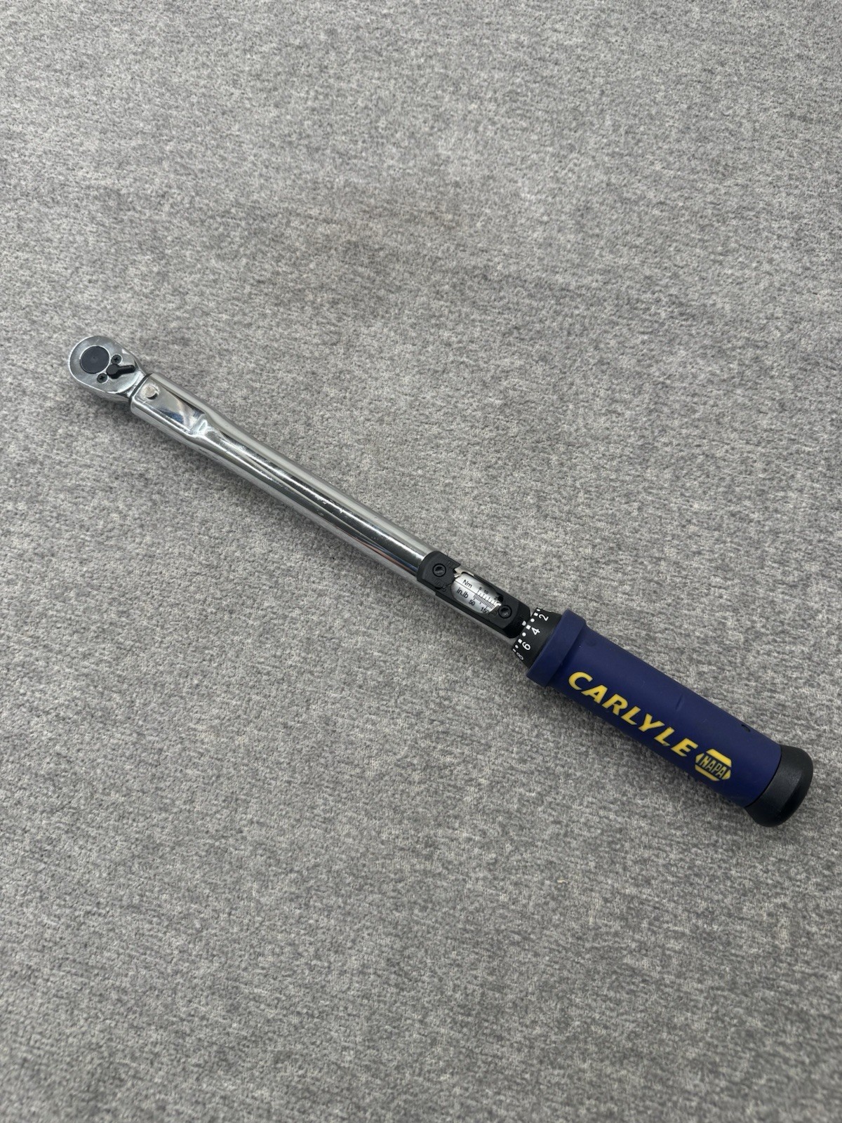 Napa Carlyle 3/8 Torque Wrench TW38TD2-Y407215 torque wrench