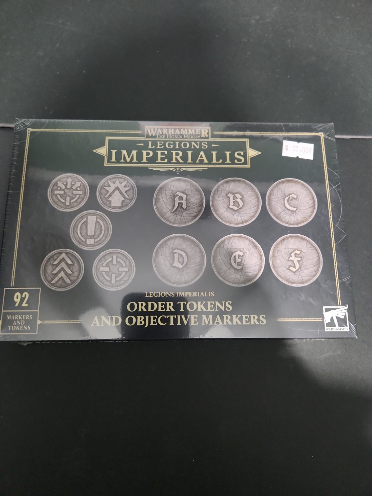 Legions Imperialis: Order Tokens and Objectives Markers Warhammer 03-85