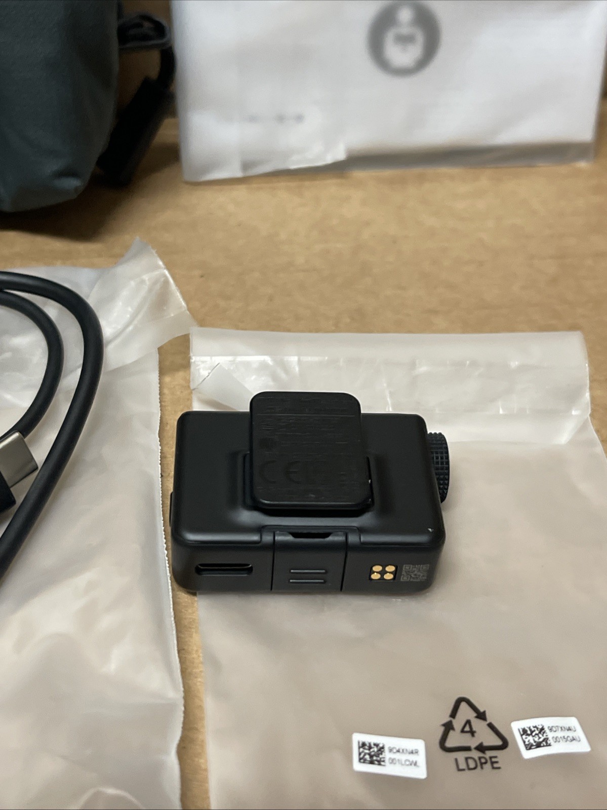 DJI Mic Mini (1 TX + 1 RX) - Black CP.RN.00000432.01 **READ**MISSING TRANSMITTER