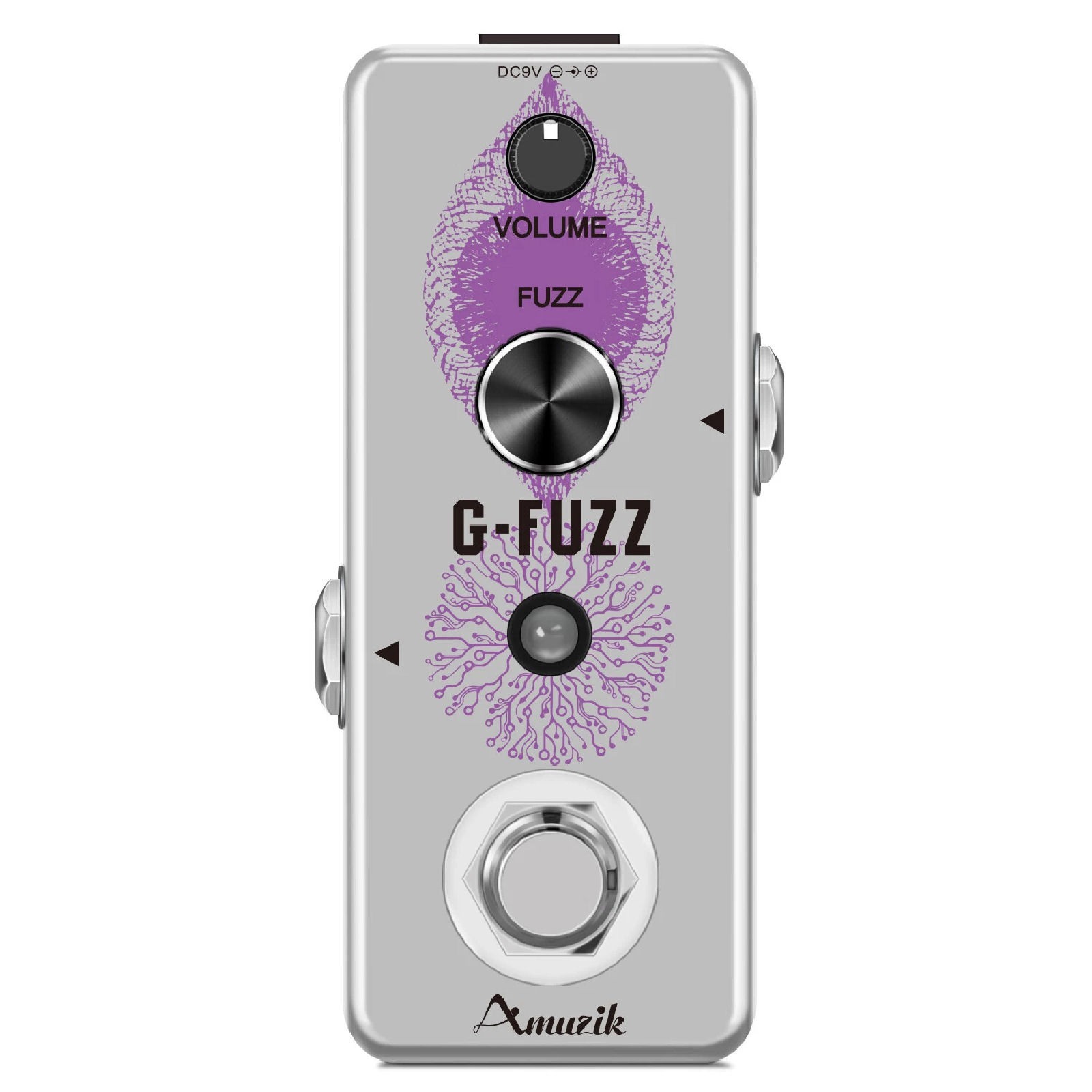 Amuzik G-FUZZ Pedal Vintage Germanium Analog Fuzz Guitar Effect Pedal