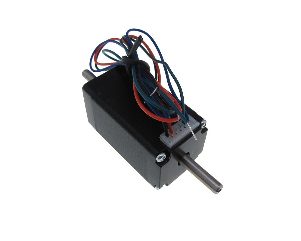 NEMA11 28mm Dual Shaft Stepper Stepping Motor 2 phase 1.8 step : Hollow