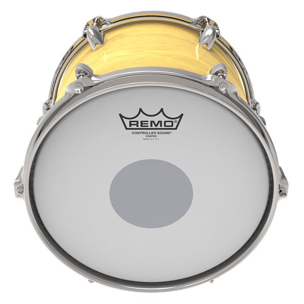 Remo Controlled Sound Coated Black Dot 13" Drum Head
