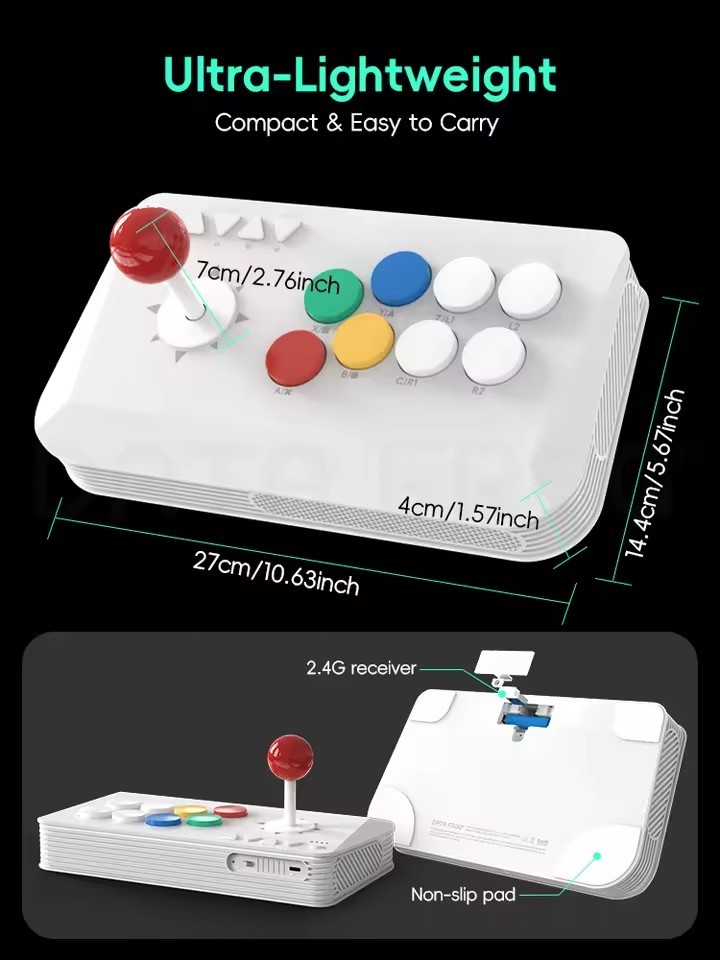 for DATA FROG Y5A Arcade Stick for Switch 2 & Windows Arcade Fight Stick Support