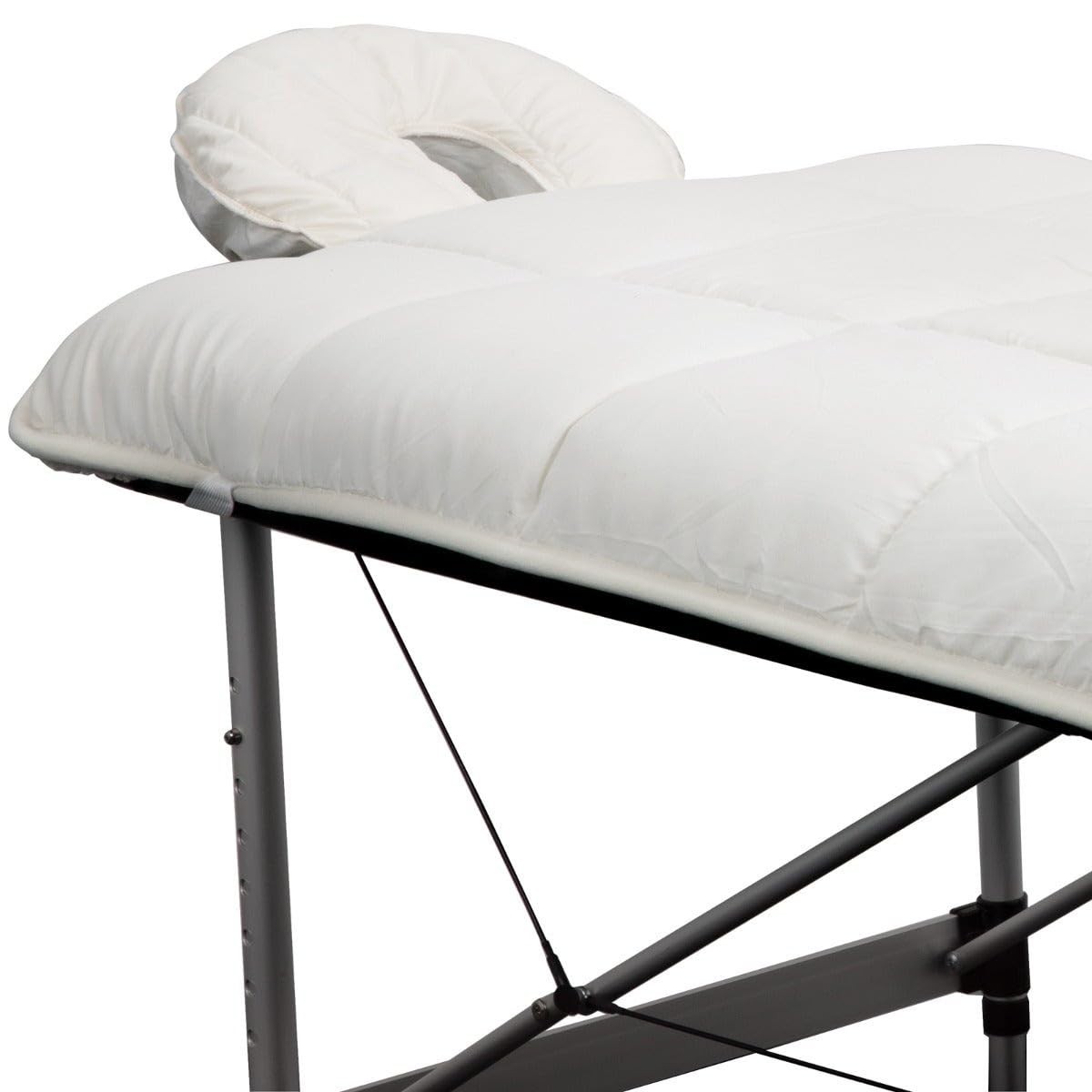Reversible Extra Soft Fleece Massage Table Pad Set - Luxurious Client Experience