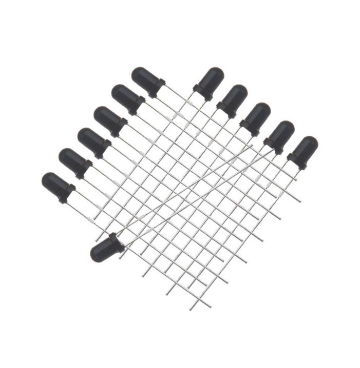 15 PCS NEW  3mm 940nm LED Lamp IR infrared Receiving M87