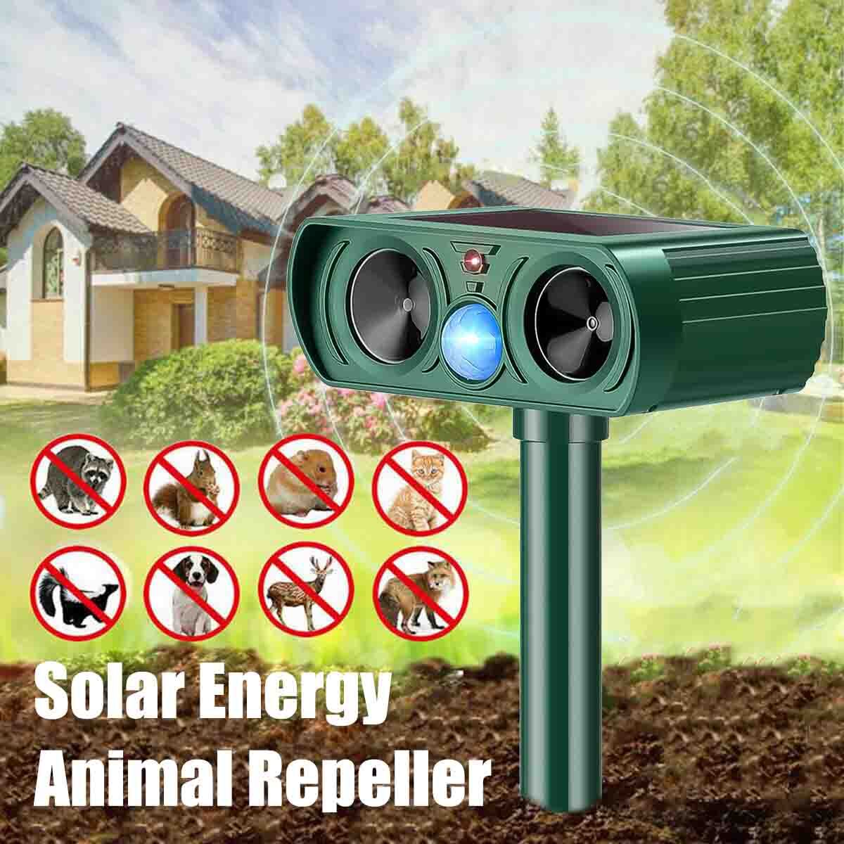 Ultrasonic Dog Repeller Repellent for Cats Birds Scares Animals