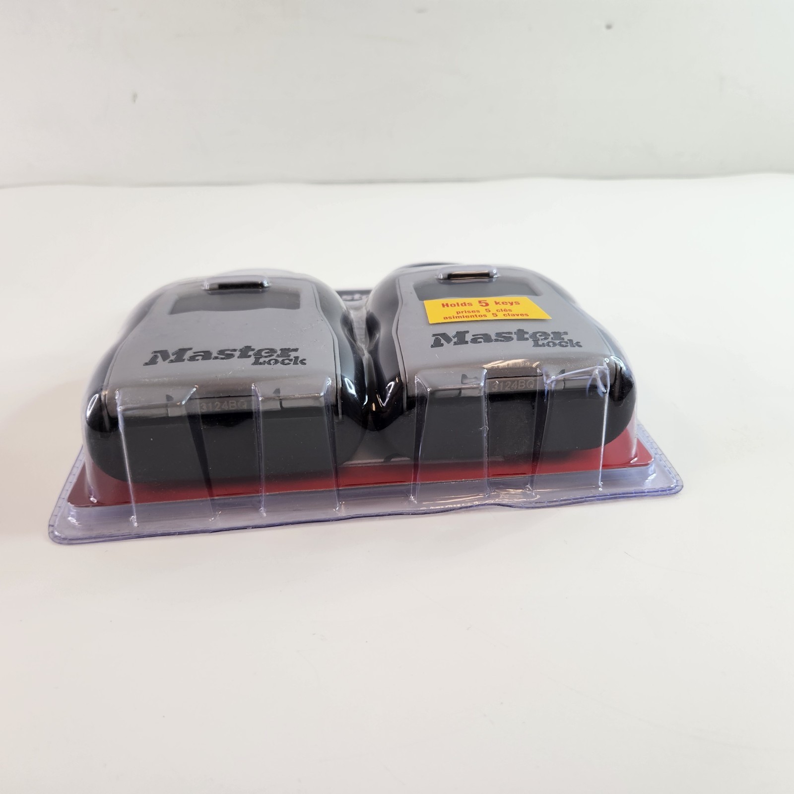 Master Lock 5400T Portable Lock Box 2-Pack Holds 5 Keys NEW