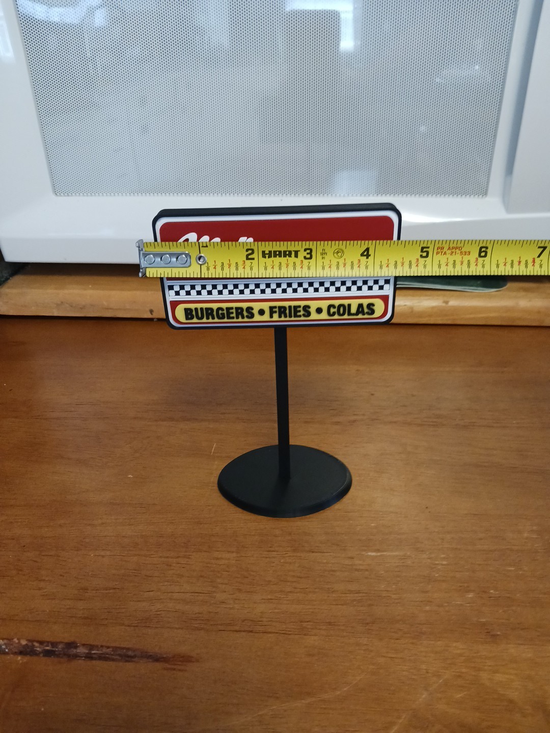 American Graffiti Mel's Drive In Restaurant Sign. Customizable Names. Msg Me 6"