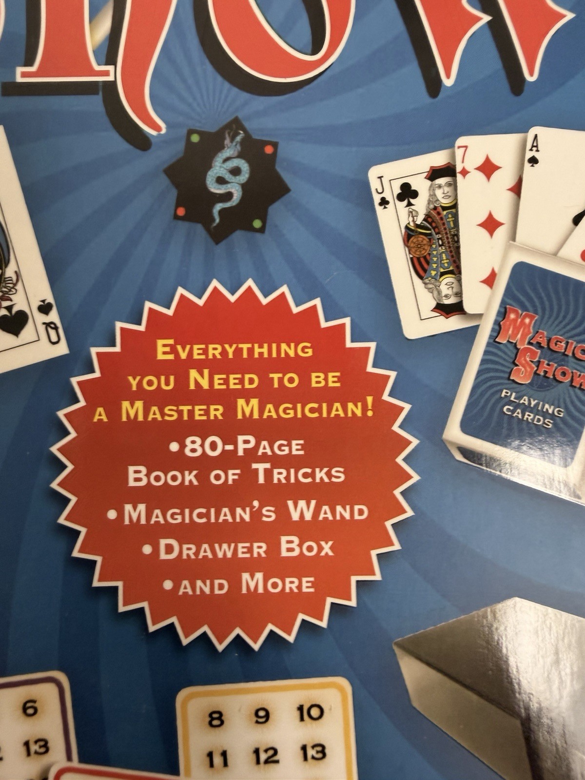 Mark Setteducati | Magic Show | Blue | Complete Beginner Magic Kit Set