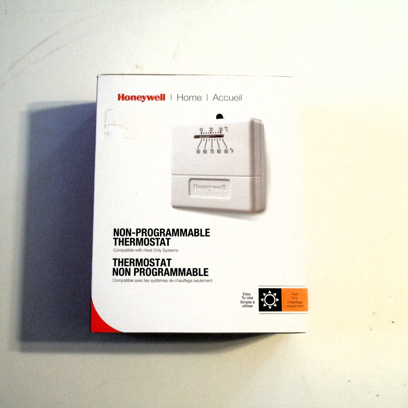 Honeywell Home CT30A Non Programmable Heat Thermostat NIOB