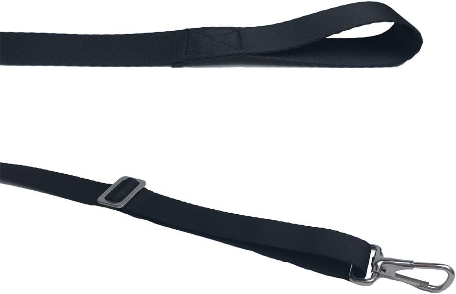 2 PCS Adjustable Bimini Boat Top Straps with Loops and Single Snap Hook - 28"~60