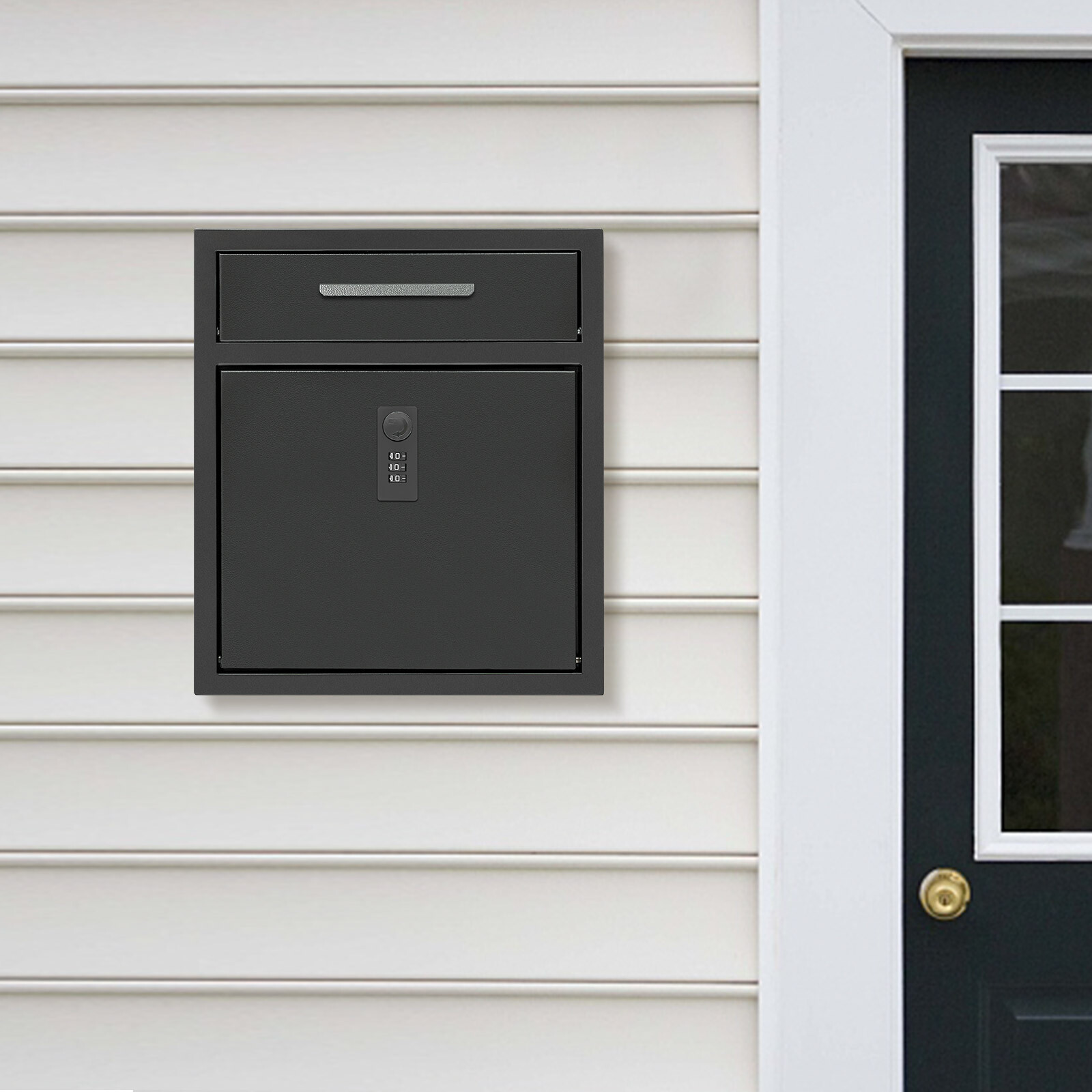 Mailbox, Wall-mounted Mailbox, Mailbox With Combination Lock