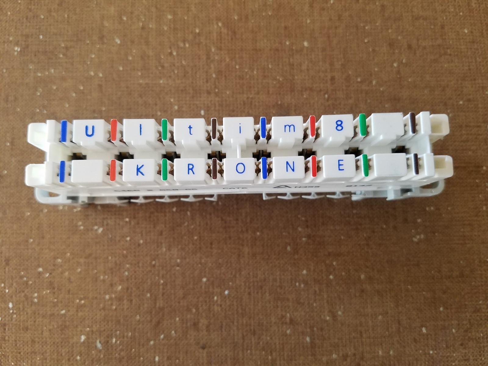ULTIM8 6468 5 060-06 HIGHBAND TERMINATION BLOCK CAT6 ADC 8-PAIR BLOCK - LOT OF 4