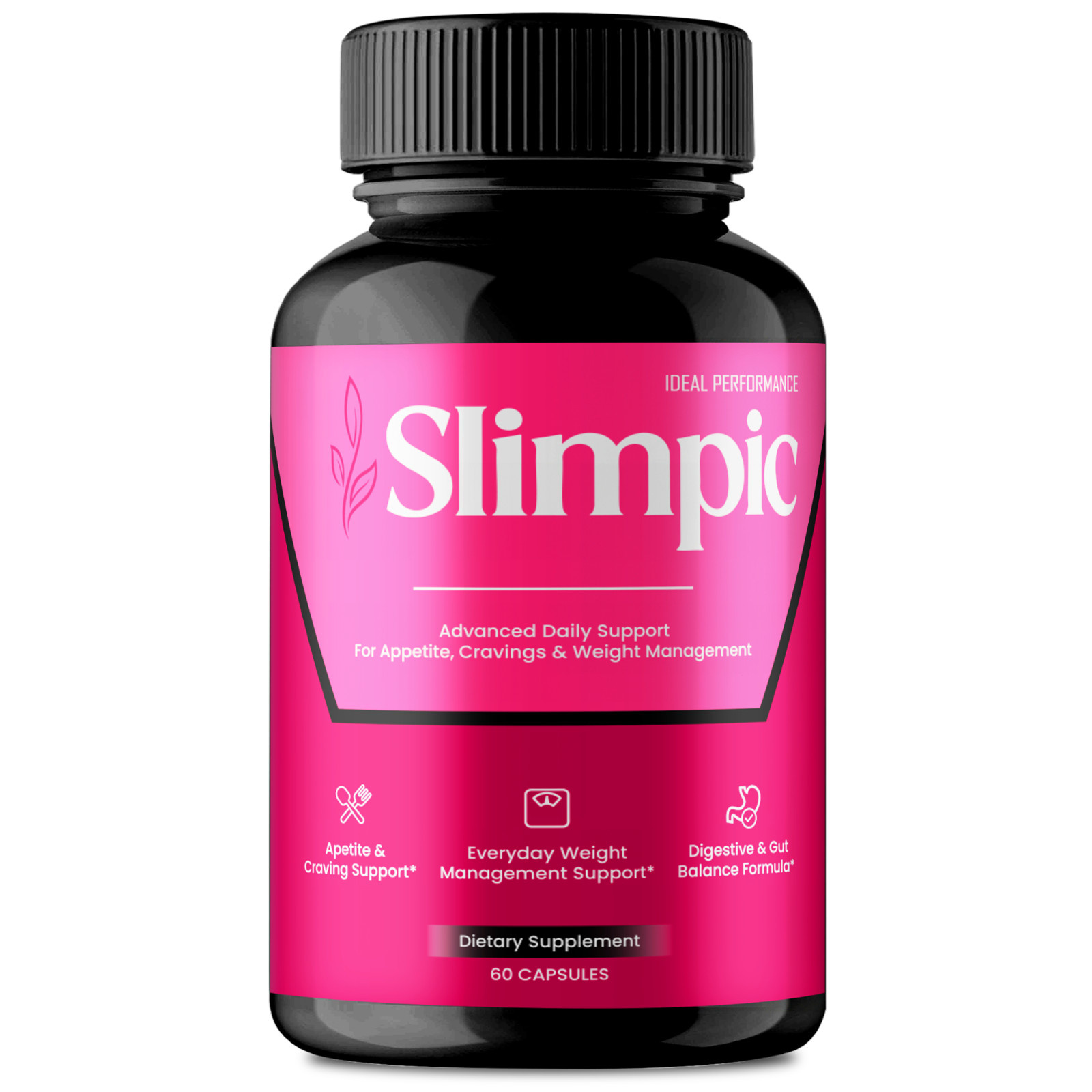 Slimpic Capsules, Official Slimpic Supplement Pills - Maximum Strength (1 Pack)