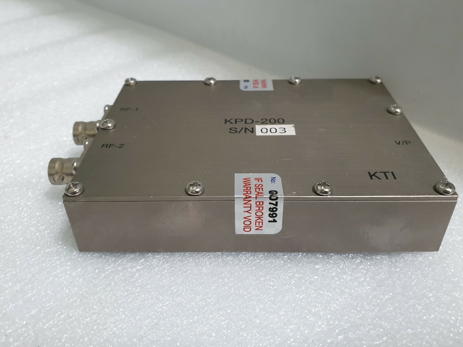 KTI KPD-200 RF FILTER