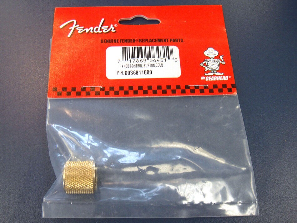 Fender Knob Control Burton Gold 003-6811-000