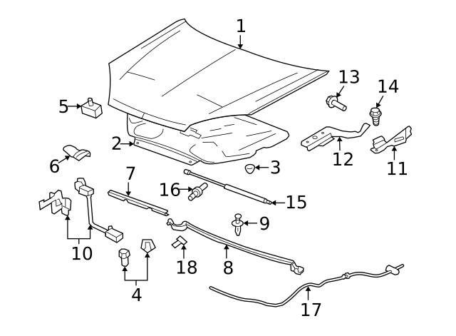 Genuine GM Push-Pin 11589290