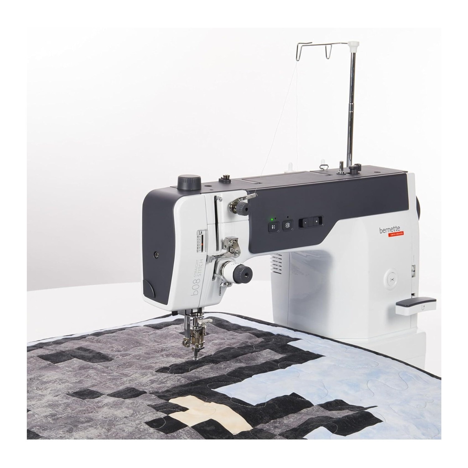 Bernette B08 Straight Stitch Sewing Machine with 1600 Stitches Per Minute