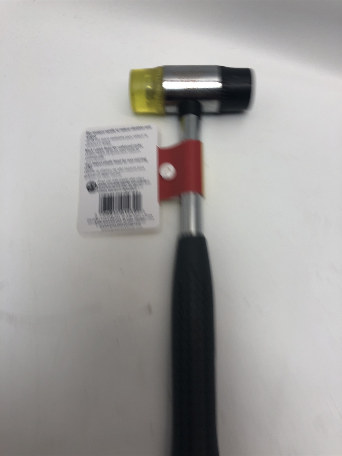GreatNeck 8oz Steel Double Face Rubber Mallet 35PM