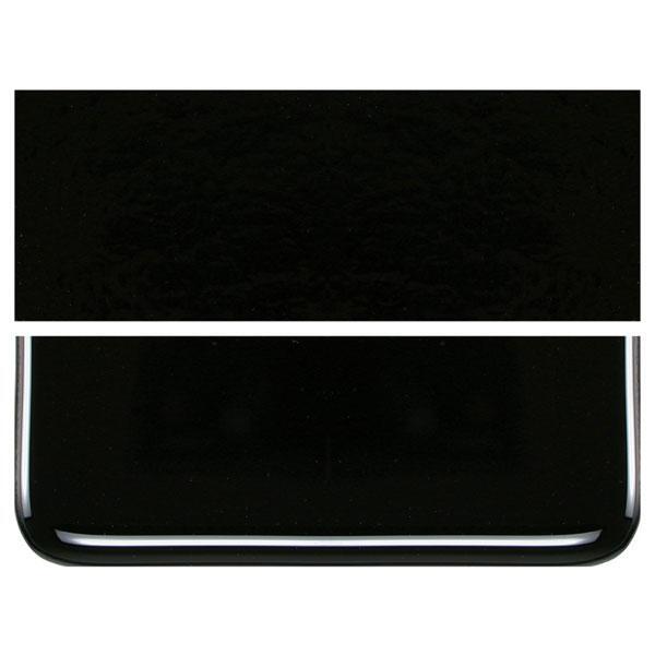 BE100 Black Opal 90 COE Bullseye Fusing Glass Sheet 5x5 inch 3mm 90COE