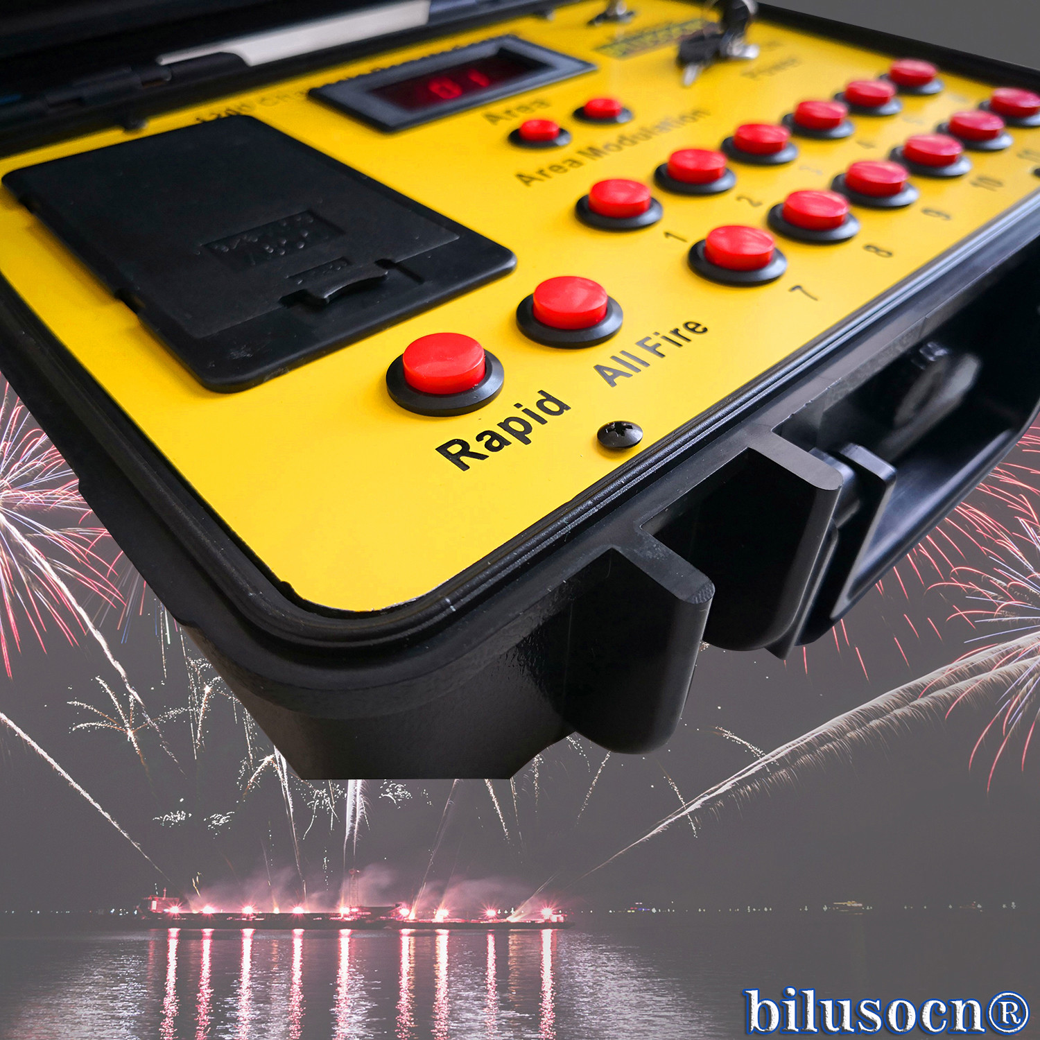 36 Cues Fireworks Firing System Wireless Remote Sequential Fire Pyrotechnic Kit