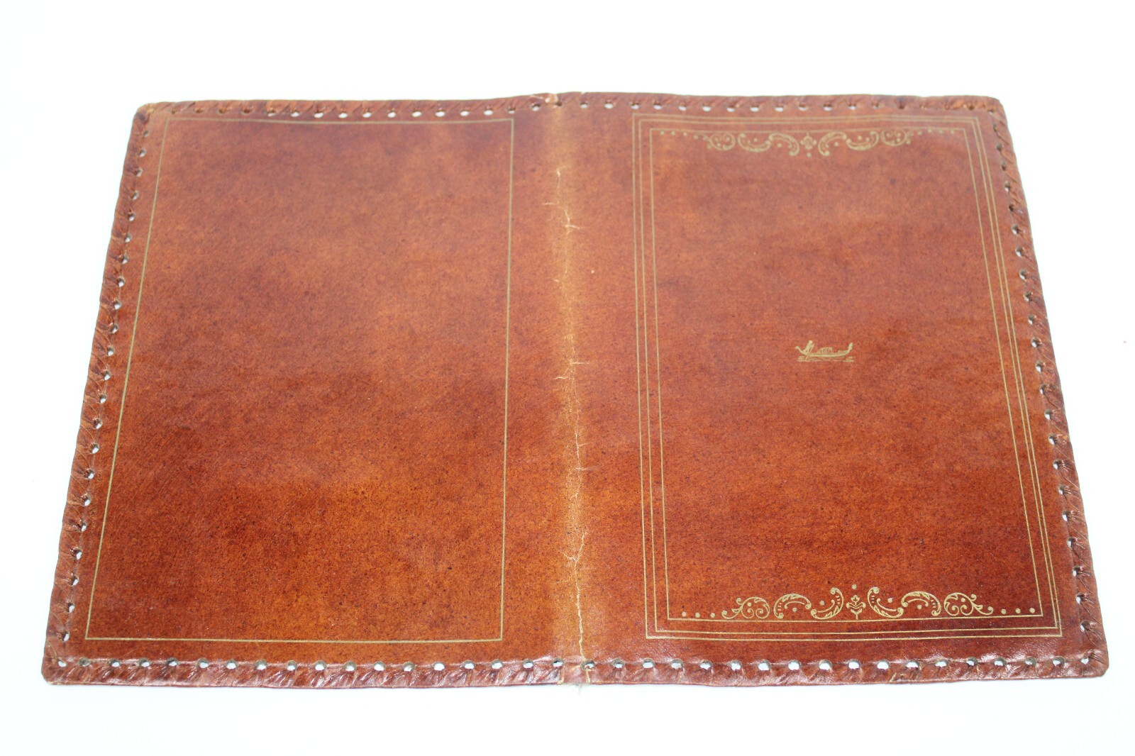 4 Vintage Leather Book Covers