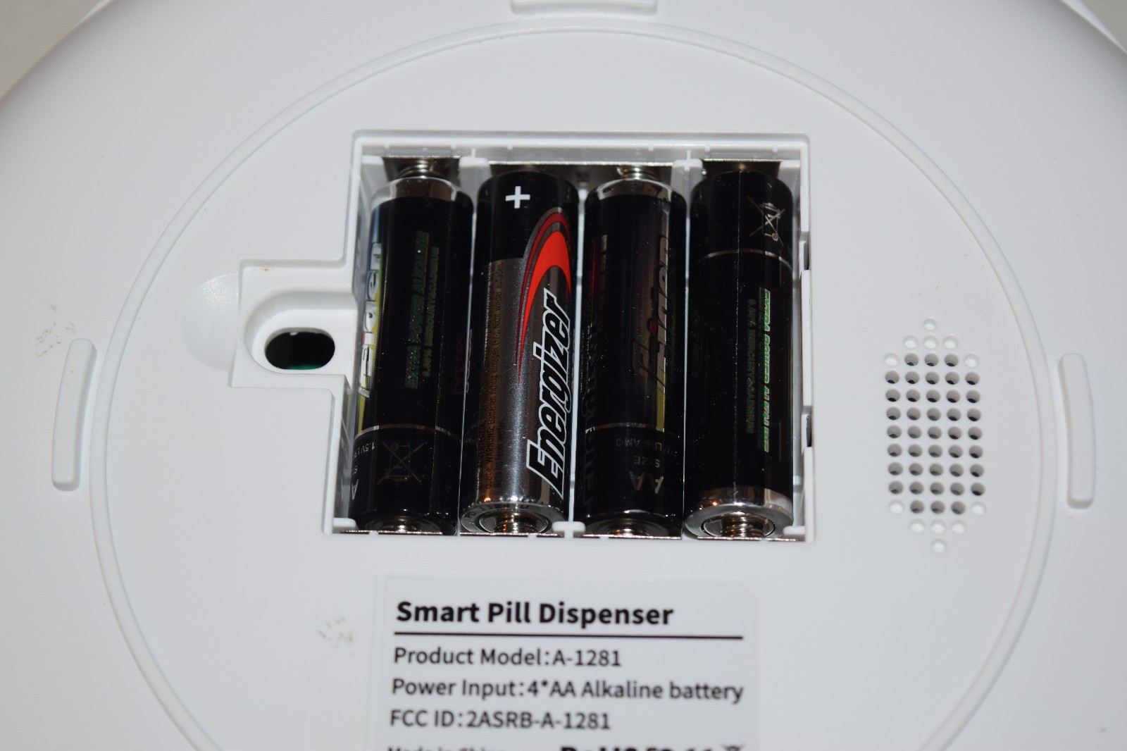 Zoksi Smart Automatic Pill Dispenser 28 Day Bluetooth App Alerts Schedule Light