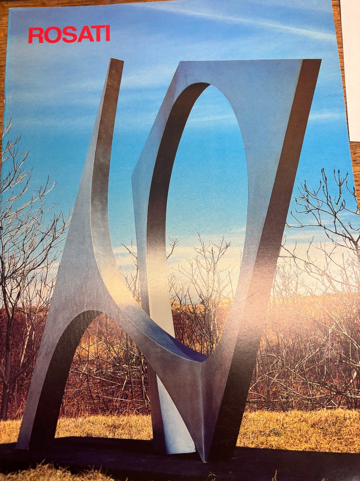 JAMES ROSATI Monumental Sculpture 1984 Marlborough Gallery Colin collection