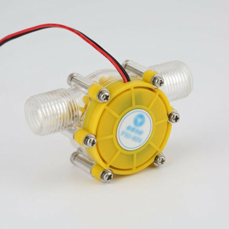 12V Water Turbine Generator Water,Micro-Hydro, Charging Solar Energy Plasti