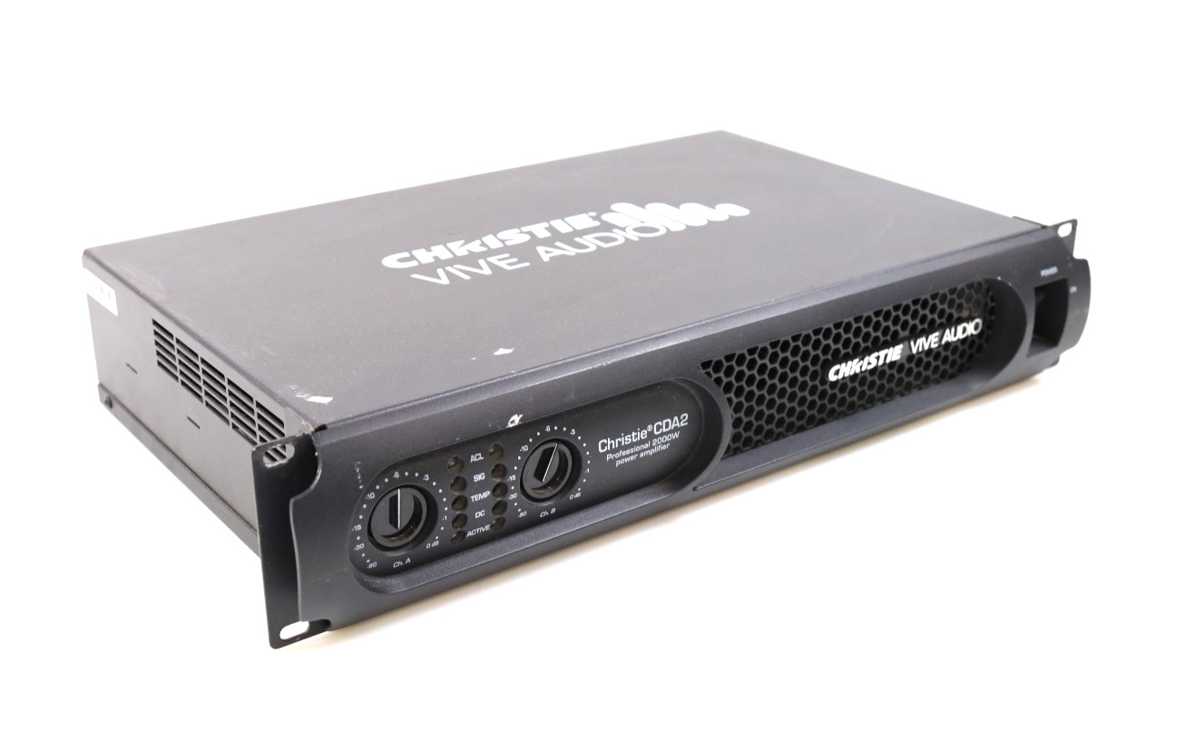 Christie Vive Audio Professional 2000W Power Amplifier CDA2