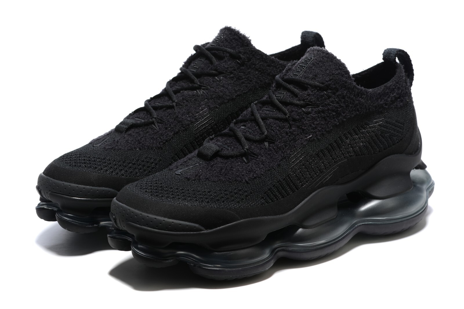 Nike Air Max Scorpion Fk Flyknit 2022 Black Men's Air Cushion Running Shoes
