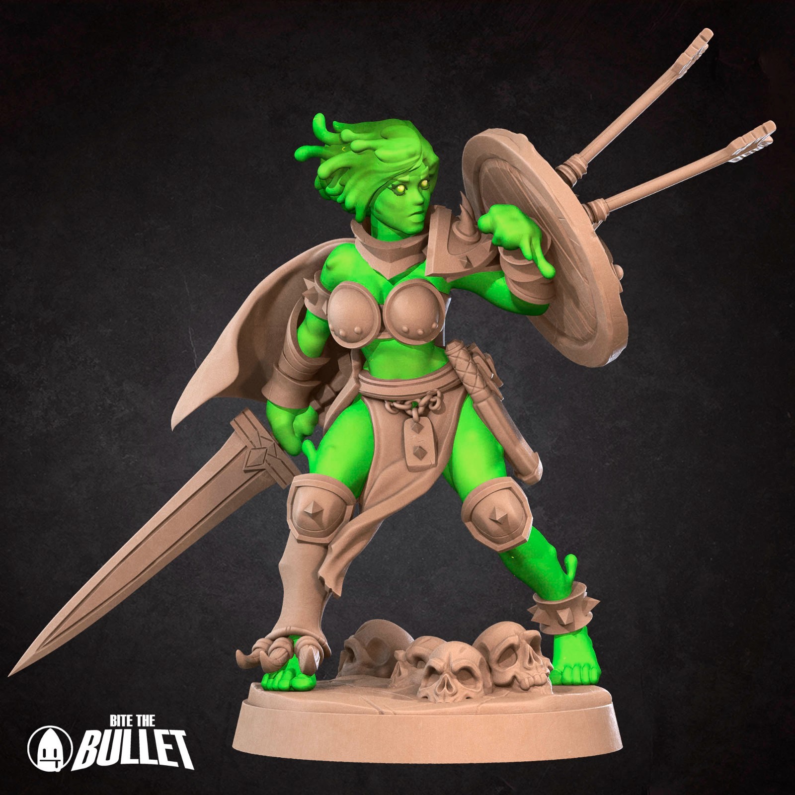 Plasmoid Barbarian - Ooze Warrior - Bite the Bullet - Dungeons and Dragons