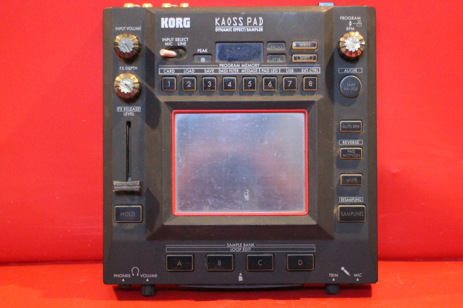 USED KORG KP 3 Kaosspad Sequencer Sampler U2899 260122