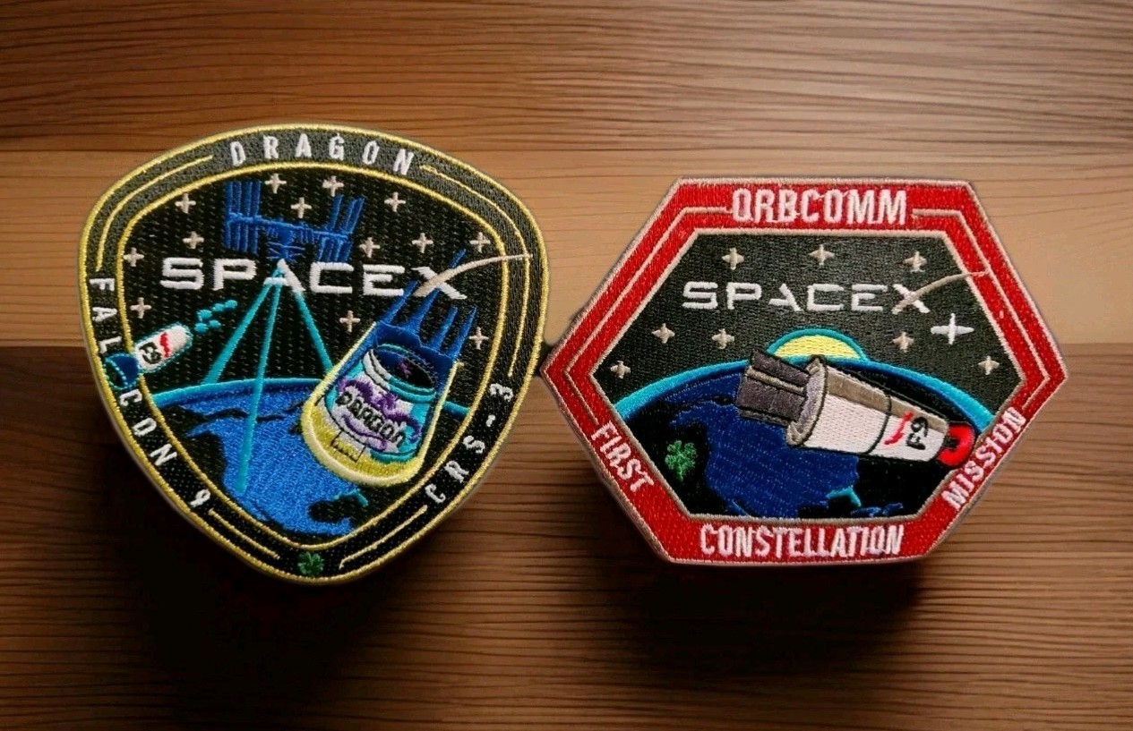 SpaceX FALCON 9 CRS-3 Dragon &SpaceX FALCON 9 ORBCOMM First Constellation 2pc