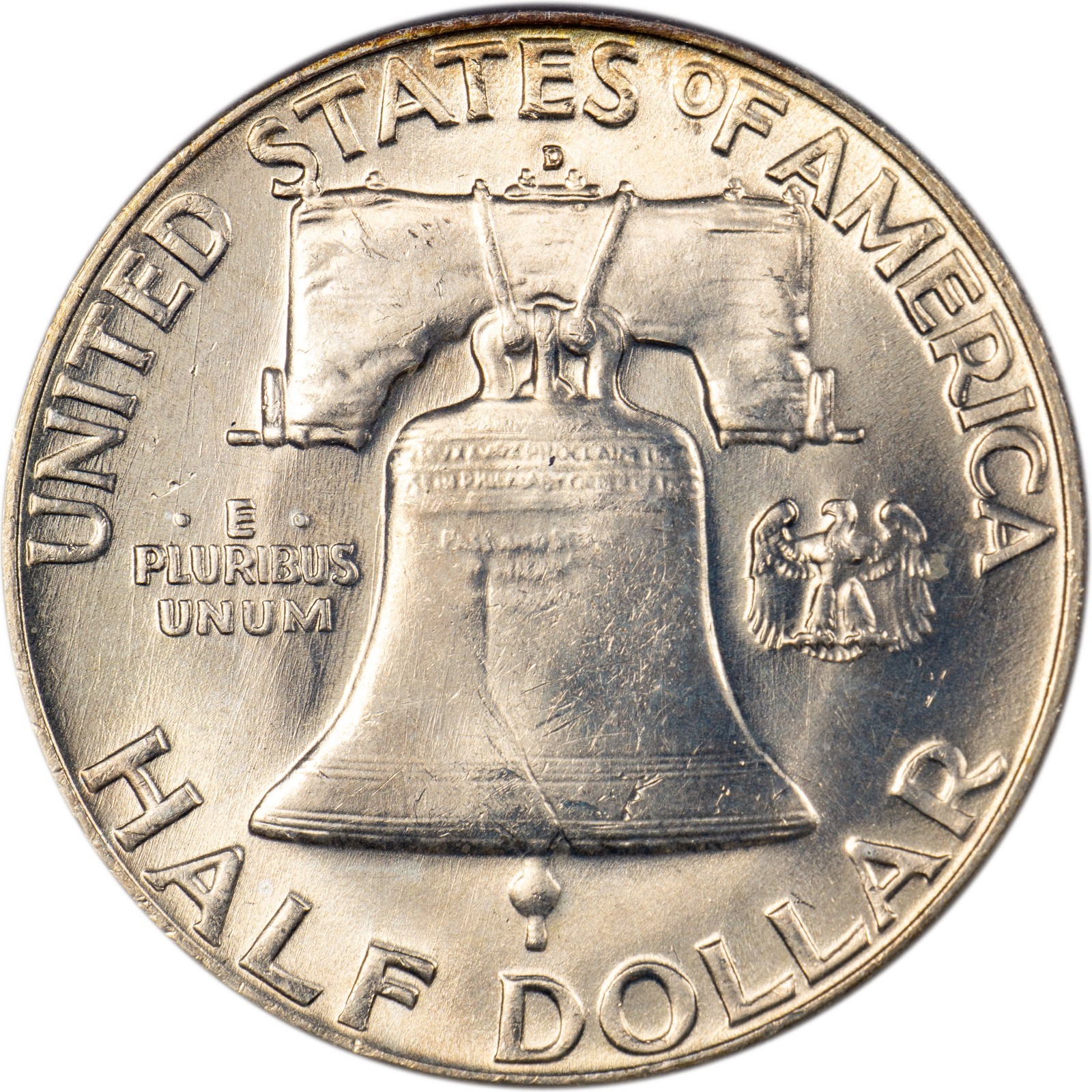 1960-D Franklin Half Dollar - CH BU!