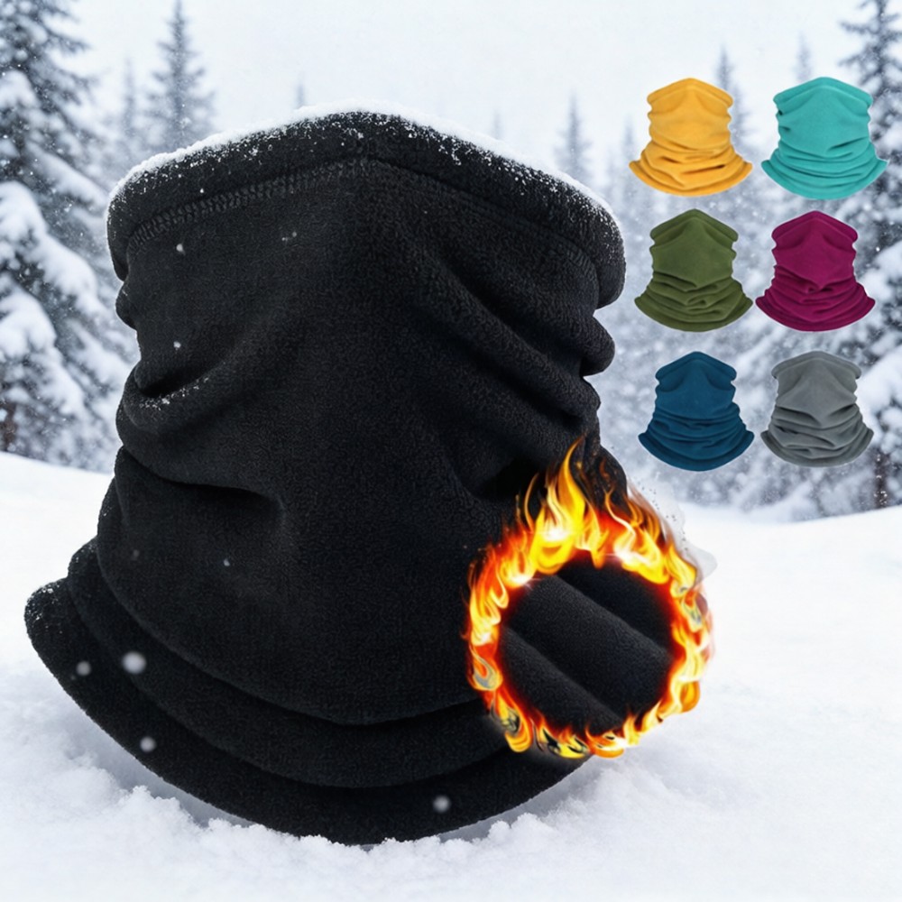 Winter Thermal Neck Warmer Gaiter Face Mask for Outdoor Cold Weather Ski Sports