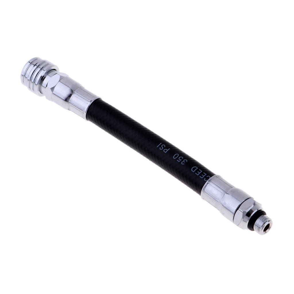 Replacement balck Rubber Low Pressure Hose for Scuba Diving