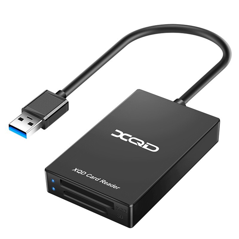 XQD Card Reader, USB-A XQD SD Card Reader Sony XQD Reader 2 in 1 Memory Card
