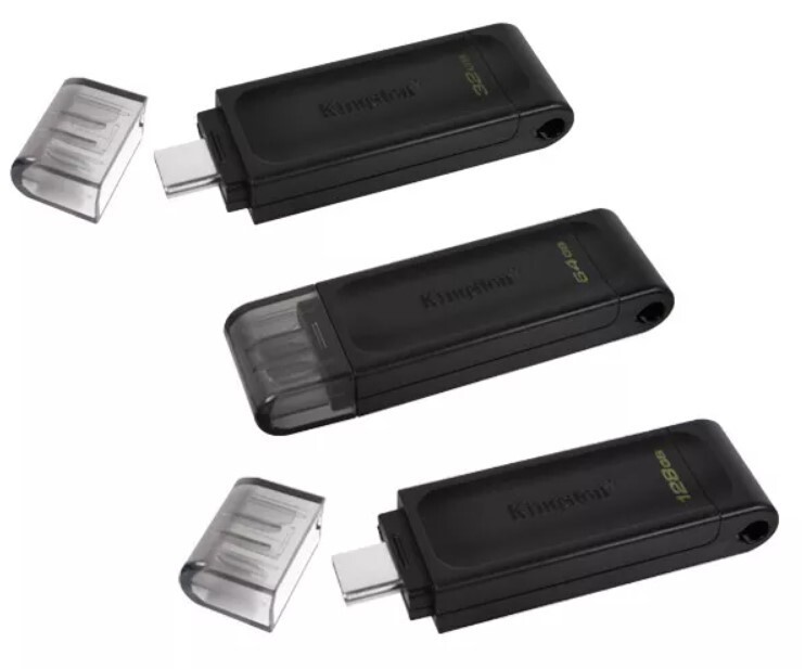 Kingston DataTraveler 70 32GB 64GB 128GB 256GB USB Flash Drive USB-C TYPE-C lot