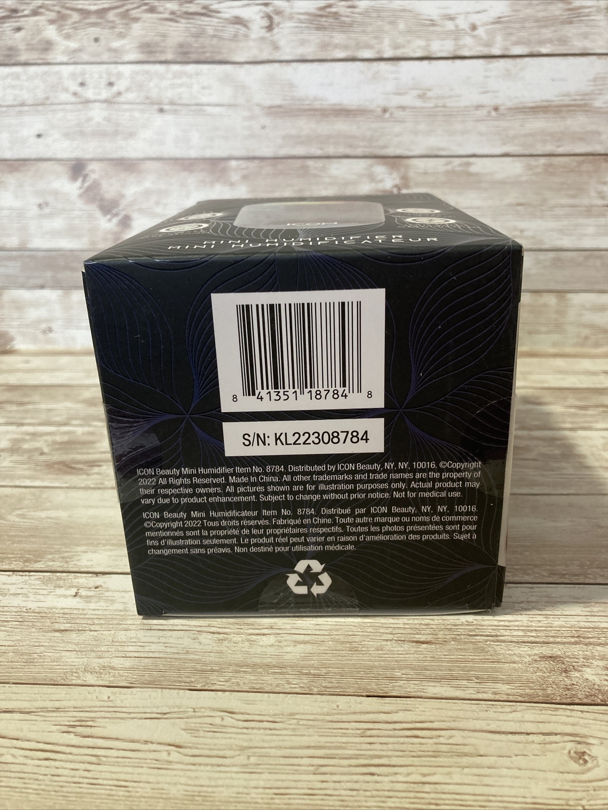 Icon Beauty Mini Humidifier NEW Led LightsUSB Powered