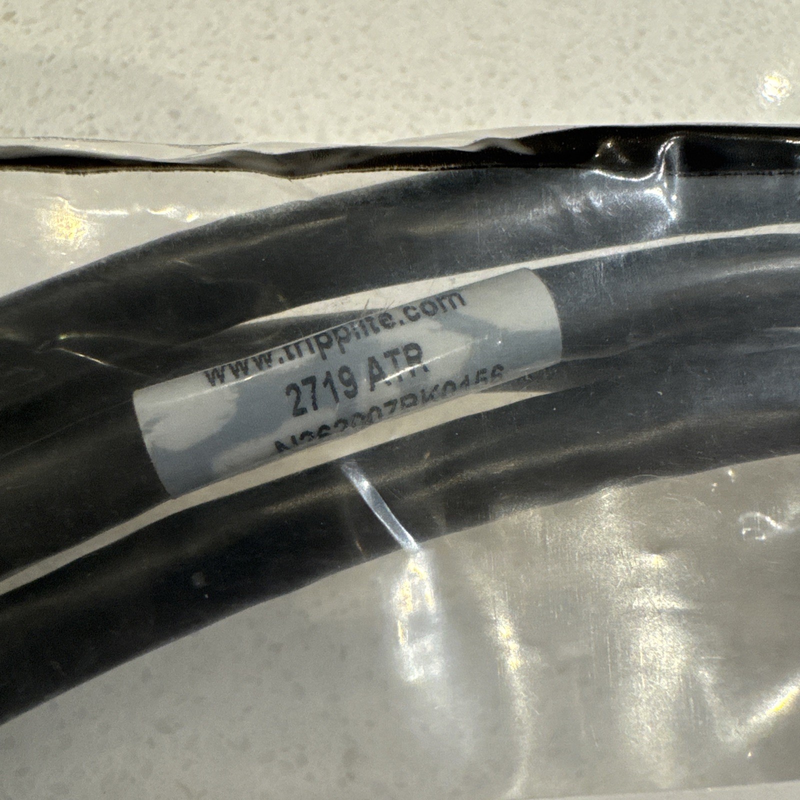 Tripp Lite Cat6a (10Gbps) Black Shielded (STP) Snagless Patch Cable RJ45 M/M 7ft