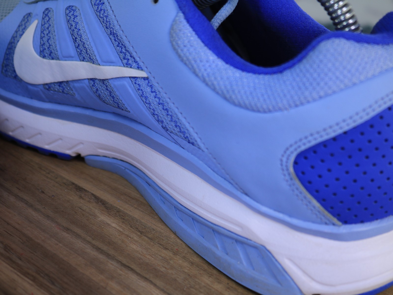 Nike Dart XII Shoes Blue White Running Sneakers Gym Sport 831535-403 Women Sz 11