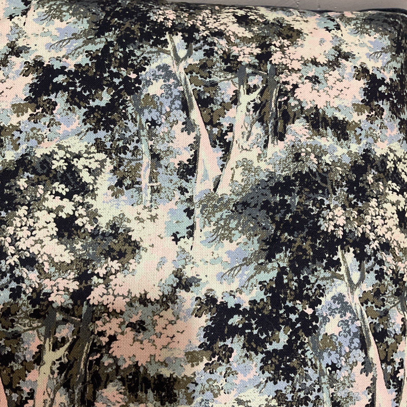 Threshold Studio McGee 24x24 In Toss Decorative Pillow Abstracted Trees