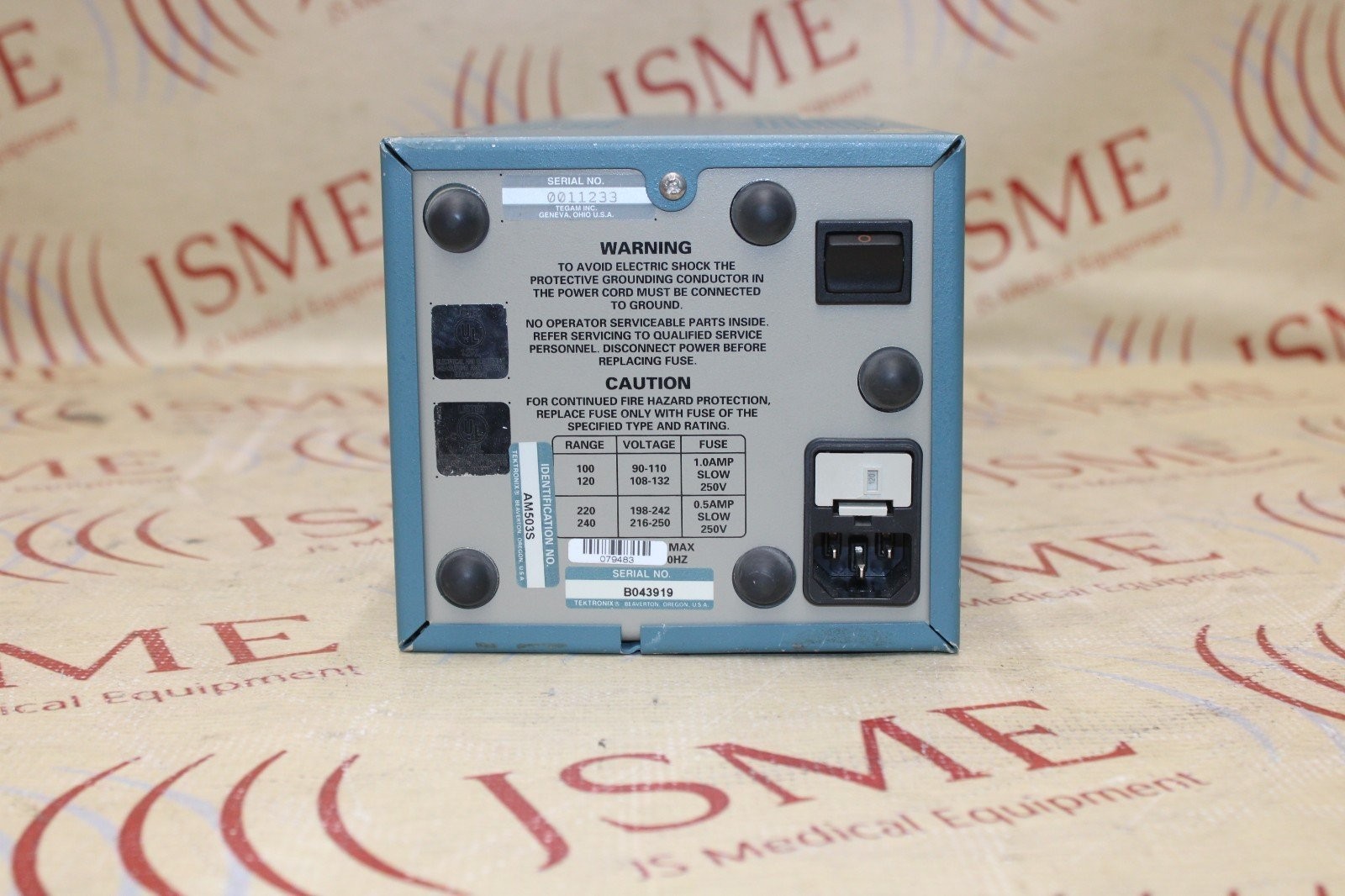 Tektronix TM502A w/AM503B Current Probe Amplifier